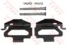 TRW PFK246 Accessory Kit, disc brake pads